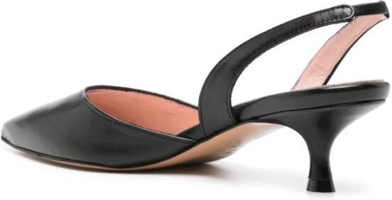 Anna F. Leren slingback pumps Zwart