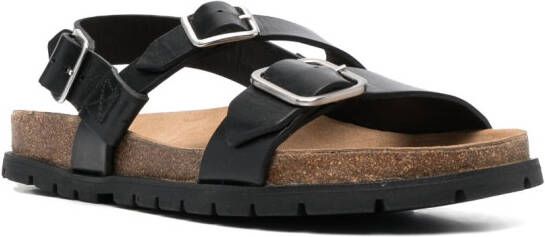 A.P.C. Aly sandalen met gespbandje Zwart