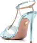 Aquazzura Amore Mio sandalen met kristal Blauw - Thumbnail 3