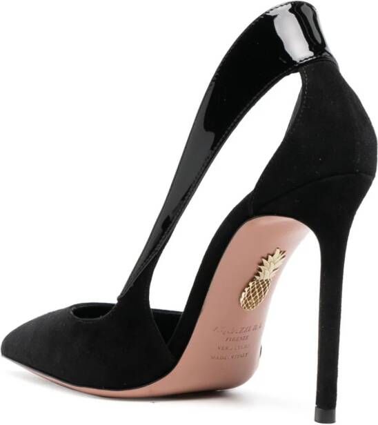 Aquazzura Dangerous Liaisons 105 pumps Zwart