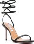 Aquazzura Essence leren sandalen Zwart - Thumbnail 2