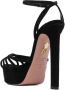 Aquazzura Flow Plateau sandalen met plateauzool Zwart - Thumbnail 3