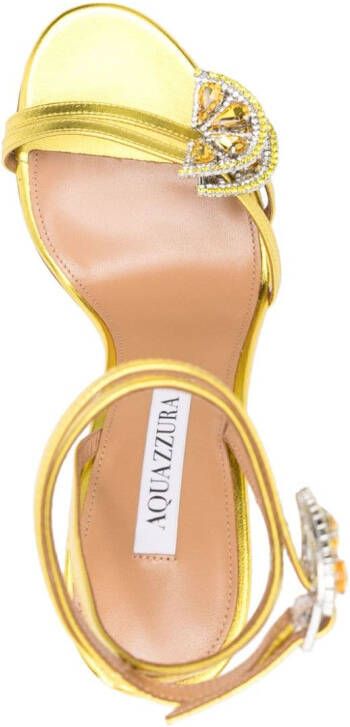 Aquazzura Gin Tonic 15 sandalen Geel