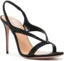 Aquazzura Izzy slingback sandalen verfraaid met kristallen Zwart - Thumbnail 2