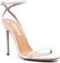 Aquazzura Olie suède sandalen Wit - Thumbnail 2