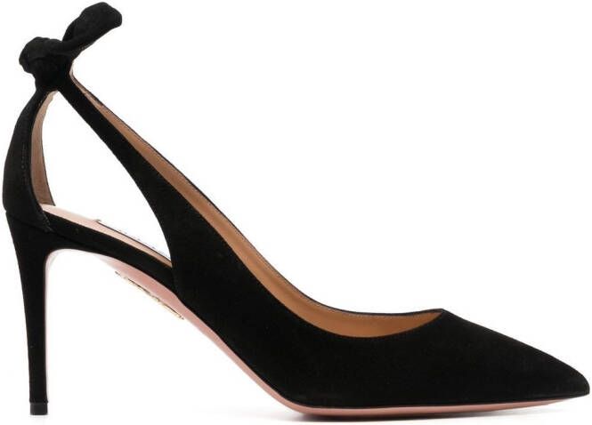 Aquazzura Pumps met strik Zwart