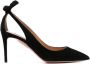 Aquazzura Pumps met strik Zwart - Thumbnail 2