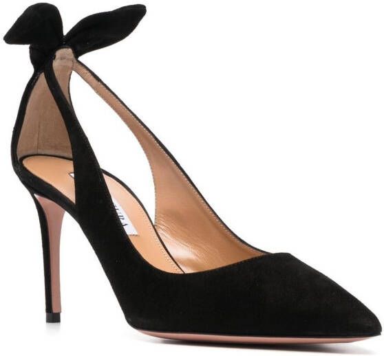 Aquazzura Pumps met strik Zwart