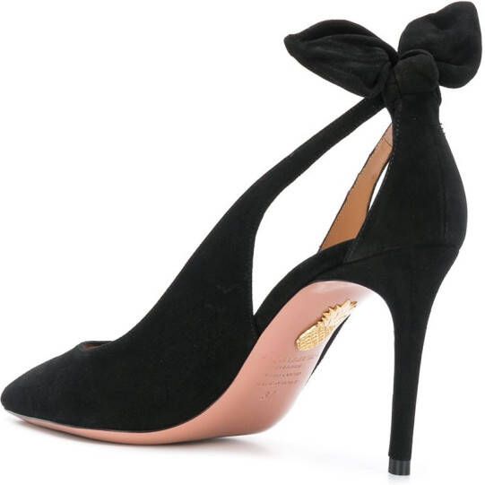 Aquazzura Pumps met strik Zwart