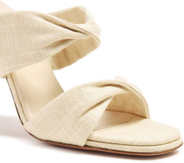 Aquazzura Sandalen met gedraaid bandje Beige