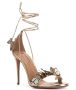 Aquazzura Sandalen verfraaid met vlinder Goud - Thumbnail 2