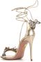 Aquazzura Sandalen verfraaid met vlinder Goud - Thumbnail 3