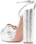 Aquazzura Sinner sandalen met plateauzool Zilver - Thumbnail 3