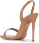 Aquazzura Slingback leren sandalen Roze - Thumbnail 3