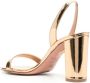 Aquazzura No Nude sandalen met blokhak Goud - Thumbnail 3