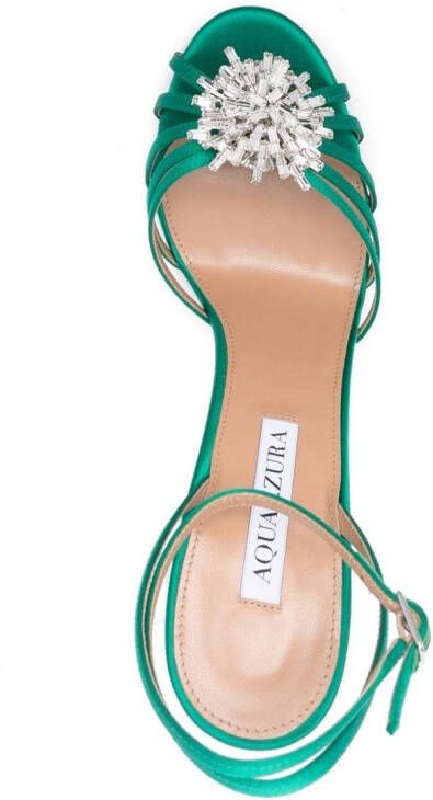 Aquazzura Stardust sandalen Groen