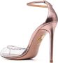 Aquazzura SW Bow sandalen verfraaid met kristallen Roze - Thumbnail 3