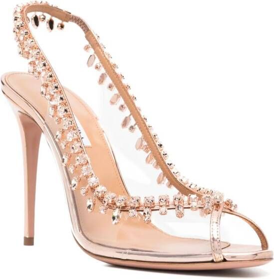 Aquazzura Temptation sandalen Beige