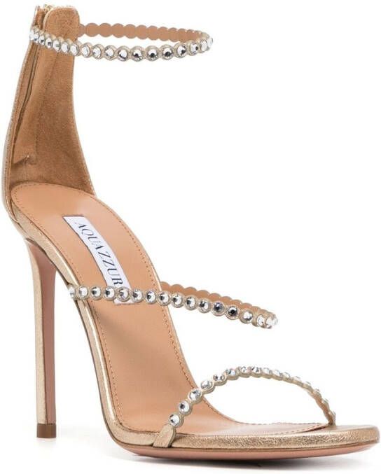 Aquazzura Tequila sandalen Goud