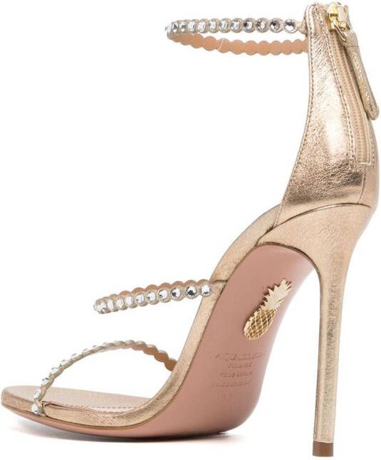 Aquazzura Tequila sandalen Goud