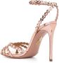 Aquazzura Tequila sandalen verfraaid met kristal Roze - Thumbnail 3