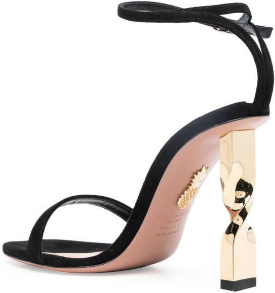 Aquazzura Twist sandalen Zwart