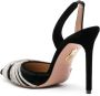 Aquazzura Ursina pumps met kristal Zwart - Thumbnail 3