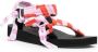 Arizona Love Kules gestreepte sandalen Roze - Thumbnail 2