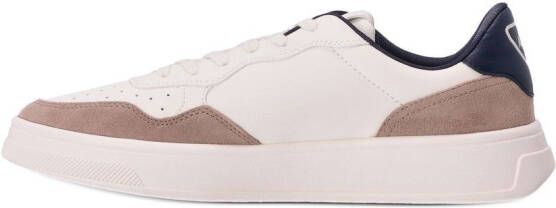 Armani Exchange Sneakers met geborduurd logo Wit