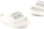 Armani Exchange Slippers met logoprint Wit - Thumbnail 4