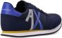 Armani Exchange Sneakers met logoprint Blauw - Thumbnail 3