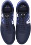 Armani Exchange Sneakers met logoprint Blauw - Thumbnail 4