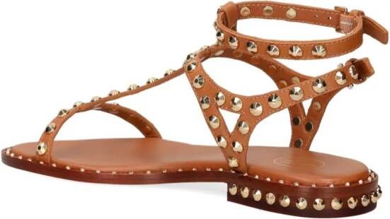 Ash Gilda leren sandalen Bruin