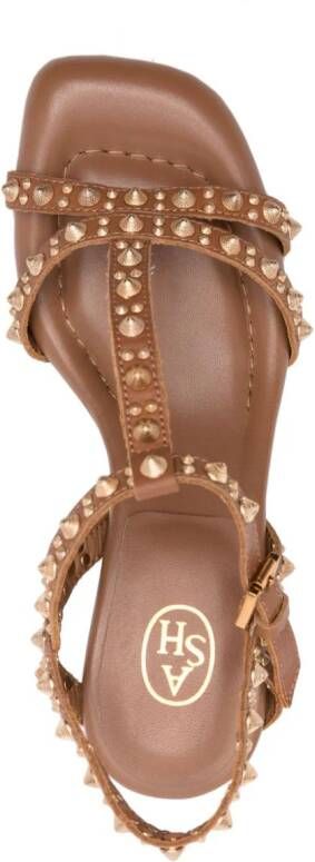 Ash Janice leren sandalen Beige