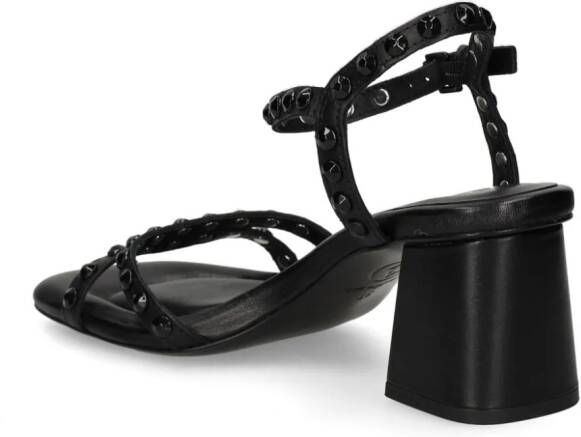 Ash Jodybis sandalen met studs 65 mm Zwart