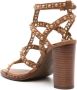 Ash Kabuki 100 leren sandalen Bruin - Thumbnail 3