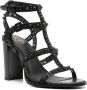 Ash Kabuki 100 sandalen met studs Zwart - Thumbnail 2