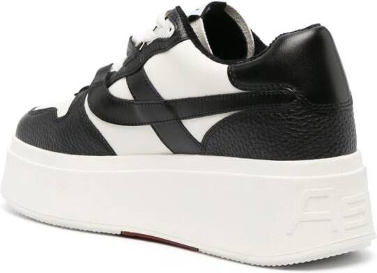 Ash Match sneakers met plateauzool Wit