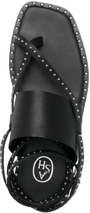 Ash Medusa leren sandalen Zwart