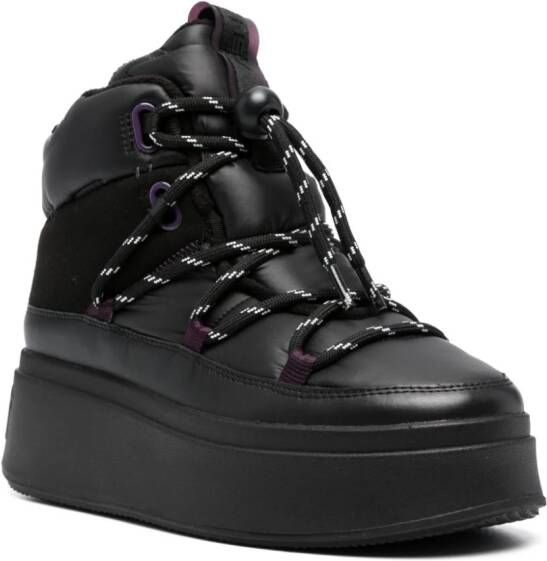 Ash Montana snowboots met veters Zwart