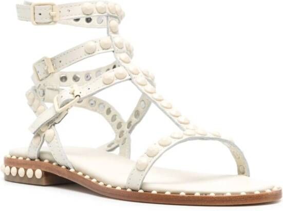 Ash Play sandalen verfraaid met studs Wit