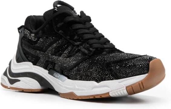 Ash Race Strass SS02 low-top sneakers Zwart