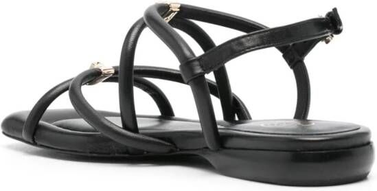 Ash Ruby leren sandalen Zwart