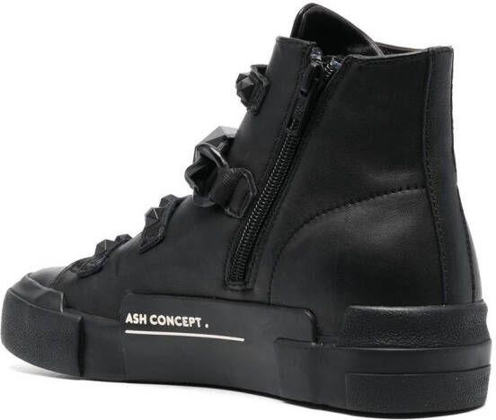 Ash Sneakers met studs Zwart