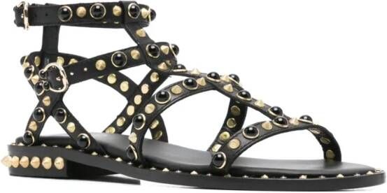 Ash Sandalen verfraaid met studs Zwart