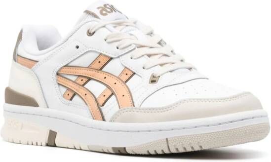 ASICS EX89 leren sneakers met vlakken Wit