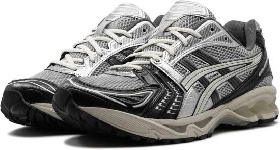 ASICS Gel-Kayano 14 "Black Glacier Grey Silver" sneakers Zwart