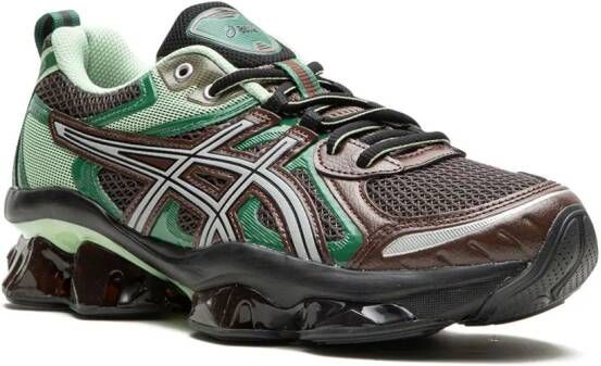 ASICS "GEL-Quantum Kinetic Dark Sepia Shamrock sneakers" Groen