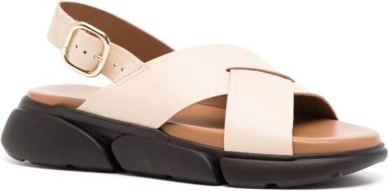 ATP Atelier Barisci 45mm leren sandalen Beige