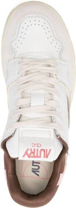 Autry CLC leren sneakers Wit